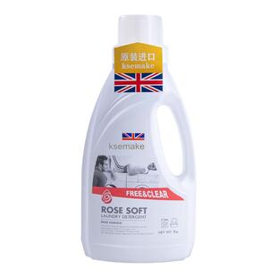 克丝漫柔顺清洁二合一深层去污去渍持久留香柔净天然配方洗衣液