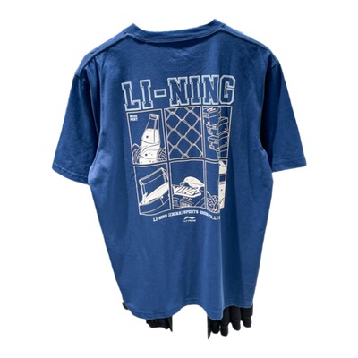 李宁短袖男款2024秋季新品