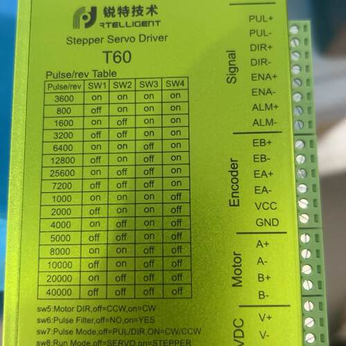 议价Ruite Technology T60 Closed-Loop Stepper Driver Br New O