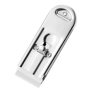 不锈钢除胶铲刀地板美缝工具玻璃清洁神器家用伸缩可替换清洁刀片