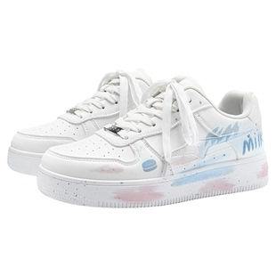 蜡笔小新鸳鸯男鞋学生运动鞋2026春季网红高级感板鞋情侣ins潮鞋