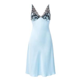 MANITO/曼尼陀Moore真丝蕾丝睡裙桑蚕丝优雅舒适家居服