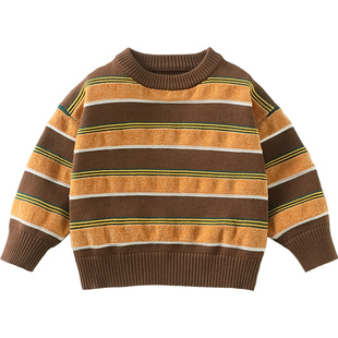 [上衣清仓]齐齐熊宝宝毛衣春秋款男童卫衣儿童女童针织衫童装开衫