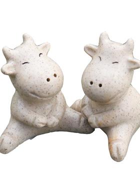 原创桌面摆件景德镇陶瓷生日治愈