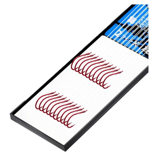 【买2送1】白狐成品短子线展开25CM鱼钩绑好子线双钩有刺鱼钩