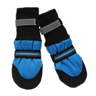 狗狗鞋子冬季中型大型犬松狮金毛拉布拉宠物软底透气大狗鞋套四季