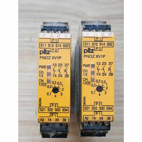德国原装PILZ皮尔兹PNOZ XV1P安全继电器，型号77