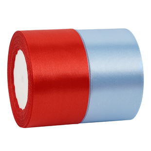 5cm宽手工diy玫瑰花婚庆椅子背礼品蛋糕店包装带丝带缎带彩带织带