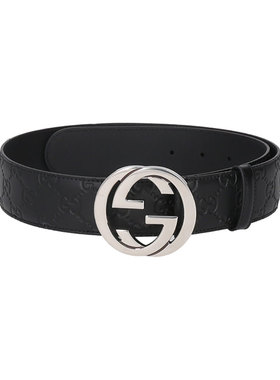【自营】GUCCI/古驰 男士牛皮革皮带腰带 411924 CWC1N