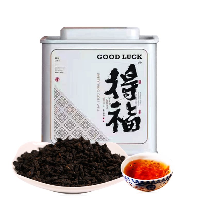 普洱茶熟茶 2023年茶化石碎银子糯米香老茶头450g罐装礼盒茶熟茶