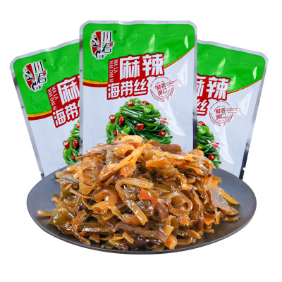 麻辣海带丝开袋即食早餐小菜下饭菜咸菜休闲食品小包装榨菜