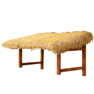 户外农村大门门头遮雨棚家用屋檐院子门口挡雨板茅草防腐木遮阳棚