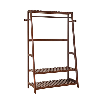 家逸榉木卧室落地挂衣架