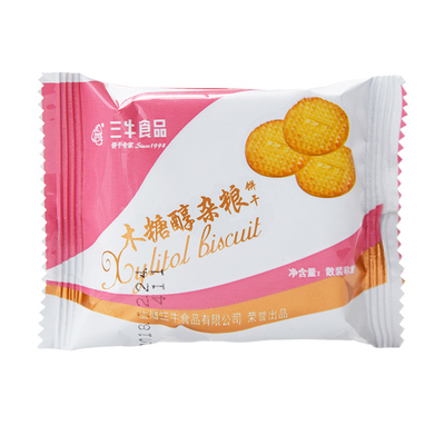 上海三牛木糖醇杂粮饼干椒盐