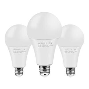 led节能小灯泡螺旋螺纹口家用E27护眼超亮大灯暖光球泡灯客厅走廊