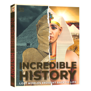 DK Incredible History 奇妙的历史 少儿百科 古代文明 中世纪文艺复兴 近代历史 金字塔 奥林匹克运动会 斗兽场 9-12岁 英文原版