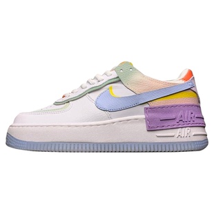 Nike Air Force 1 Shadow AF1 马卡龙空军一号板鞋女CW2630-141