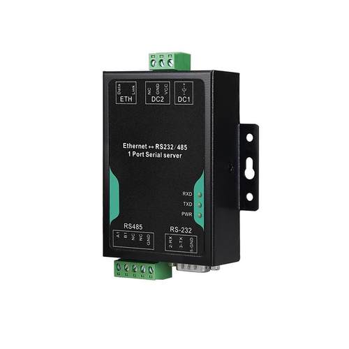 【术攻工控】工业级RS232/485转以太网串口服务器485串口转RJ45网口ModBus网关TCP/IP转RTU主动轮询通讯模块