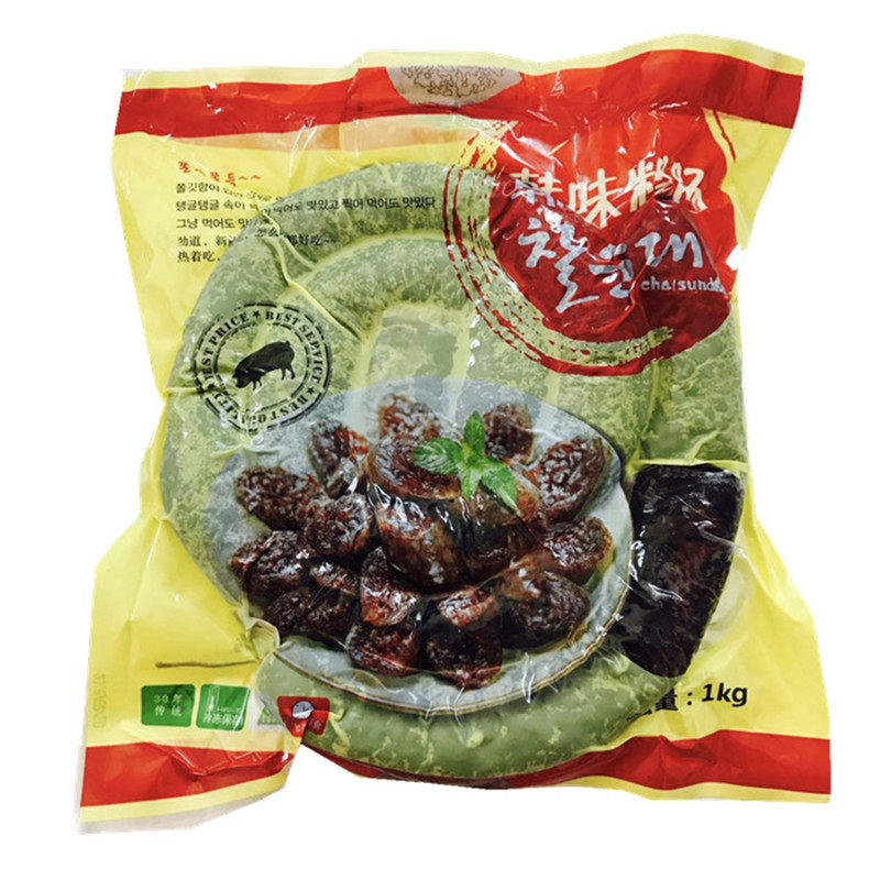韩式粉条米肠  韩国口味 粉条做的米肠 韩式粉条 血肠 米肠
