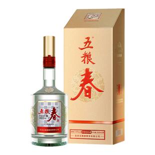 [酒厂直营]五粮春第二代45度高度纯粮食酒浓香型送礼白酒500ml