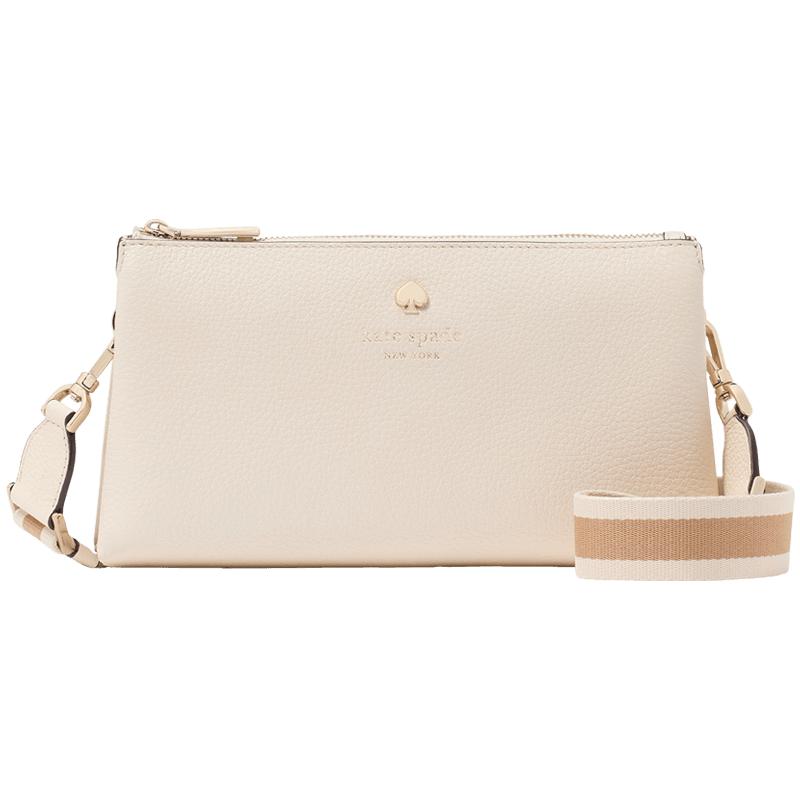 【2025新款】kate spade ks 迷你荔枝纹牛皮革斜挎包