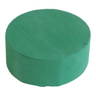 圆形花泥插花泡沫泥湿花泥抱抱桶配件保水插花泥块鲜花包装材料