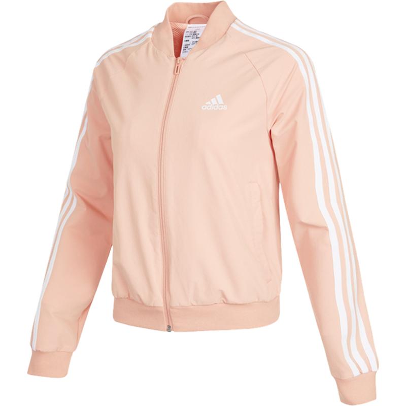 Adidas/阿迪达斯正品 ESSENTIALS 女子运动夹克外套 H42006