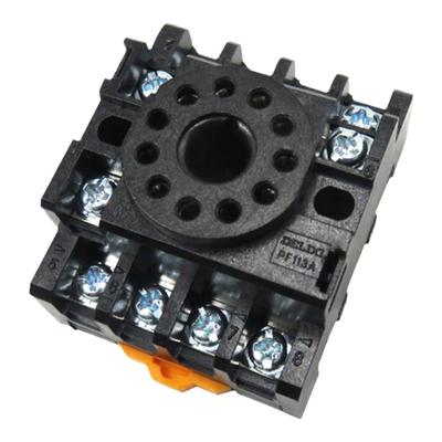 德力西继电器11角底座