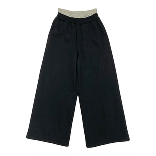 edo一度童装2025年秋新款男女童个性休闲直筒裤儿童宽松卫裤潮