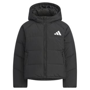 儿童600蓬保暖宽松舒适鸭绒连帽羽绒服秋冬新款adidas阿迪达斯