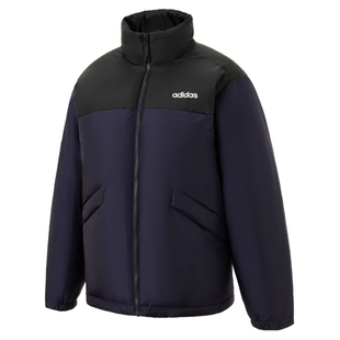 Adidas阿迪达斯鸭绒羽绒服男户外加厚保暖立领羽绒夹克外套JL8260