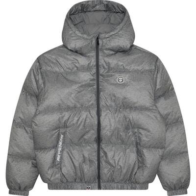 Aape宽松厚连帽羽绒服面包服