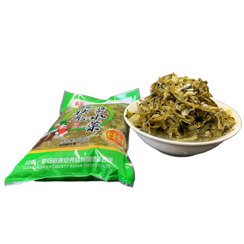 天水浆水菜散饭菜酸菜菜量大可做引子馓饭菜600克装菜多水少发酵