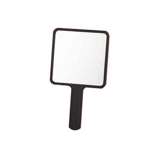 简约迷你化妆镜学生宿舍办公室梳妆镜随身便携小镜子手握化妆镜子