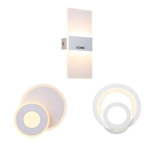 雷士照明官方led过道壁灯简约现代卧室床头灯客厅创意楼梯墙壁灯