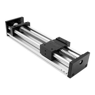 EB/GGP精密双光轴滚珠丝杆直线滑台模组电动滑轨十字丝杠工作台