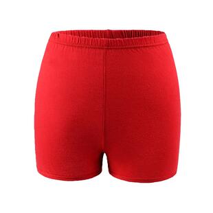 4条ab内裤女士纯棉高腰红色四角裤大码抗菌妈妈中老年全棉平角裤