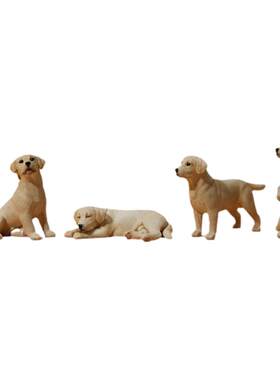JXK现货迷你柴犬拉布拉多手办
