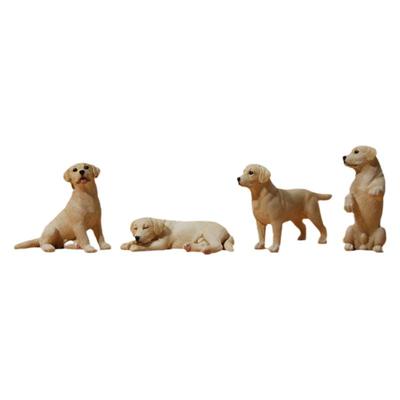 JXK现货迷你柴犬拉布拉多手办