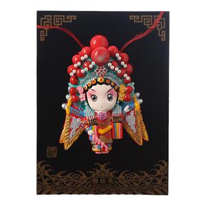 中国特色礼品民间手工艺京剧脸谱