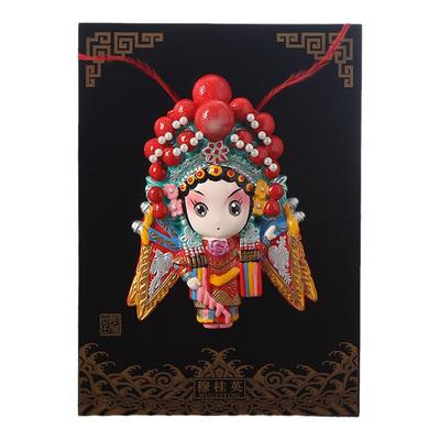 中国特色礼品民间手工艺京剧脸谱