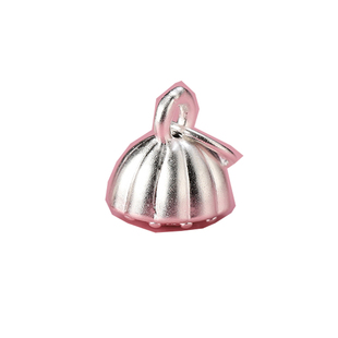 S999足银两世欢小柿子莲蓬散珠吊坠手串如意手链项链纯银如意8