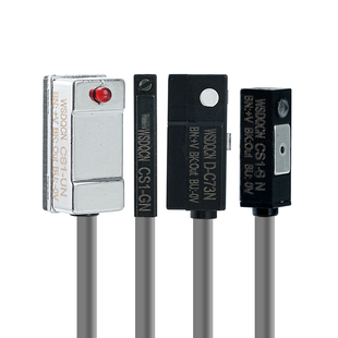 三线磁性开关CS1-U-F-G-J-S MN磁感应器气缸传感器NPN常开常闭PNP