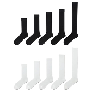 压力小腿袜女强压显瘦腿秋冬jk袜子韩版过膝中高筒黑色长筒袜春秋