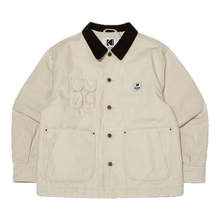 KODAK柯达春外套男女同款巴恩风轻便工装夹克