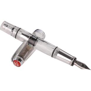 官方旗舰店twsbi三文堂mini al钢笔学生专用男士商务透明练字书法笔女生礼物送礼580AL迷你版高颜值刚笔