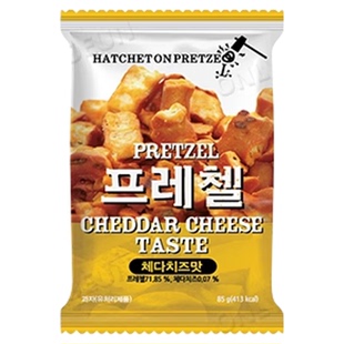 韩国直邮PRETZEL叮叮脆面包干大蒜黄油切达奶酪蜂蜜芥末味85g