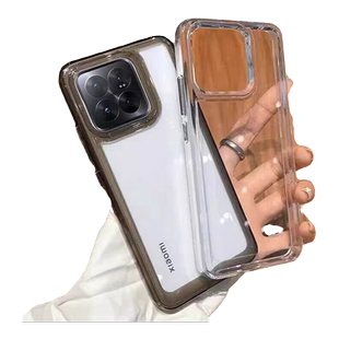 适用小米17手机壳15新款14防摔Mi13硅胶12S/ultra保护套红米K70至尊版K80全包K60透明K50简约note13硬壳PRO