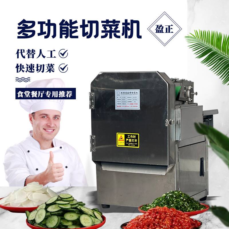 多公能商用切菜机食堂酒店厨房蔬菜土豆切丝切条切丁机切片机神器