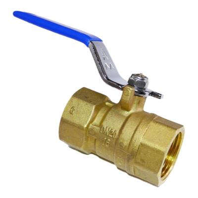 正品埃美柯球阀2266黄铜球阀自来水管阀门4分6分1寸双内螺纹加厚